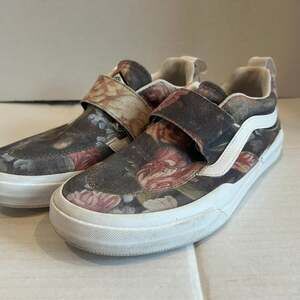 Vans Kyle Pro 2 Vase Floral Black/White Suede Men's Skate Shoes